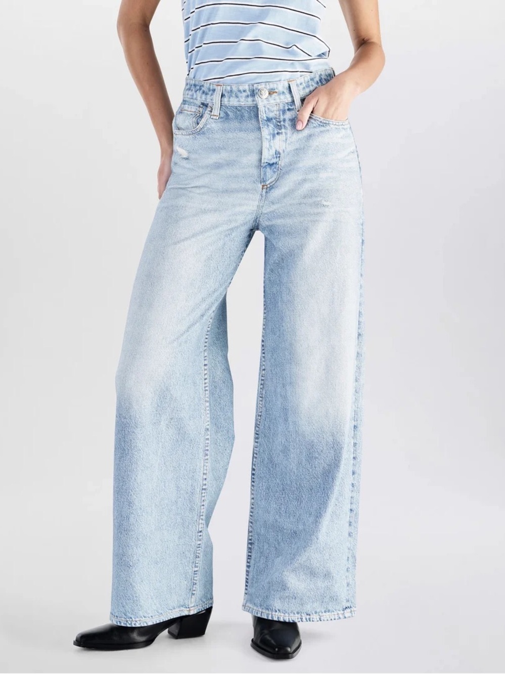 rag & bone Miramar Sofie Wide Leg Jeans